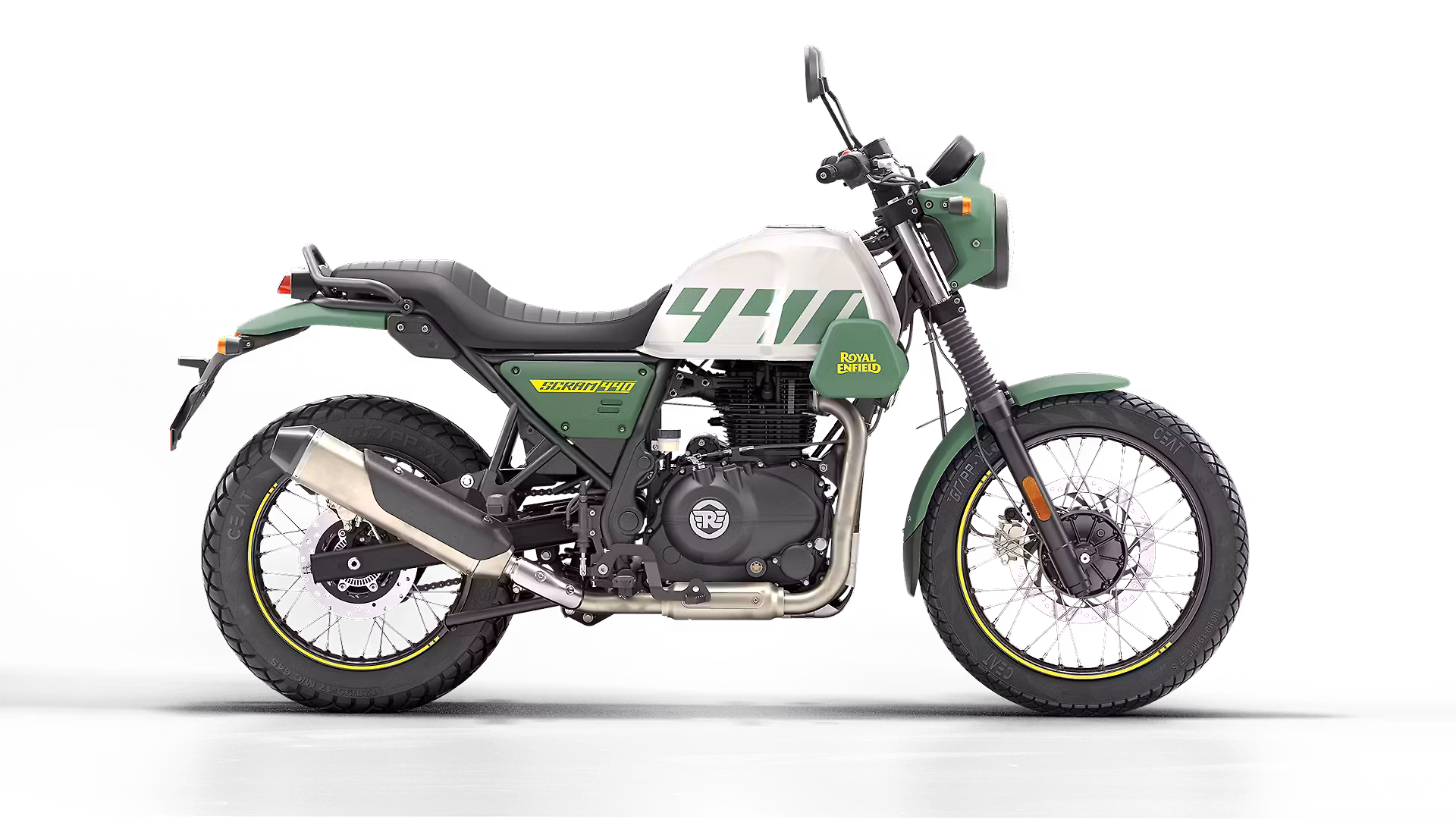 Royal Enfield Scram 411 motorcycle